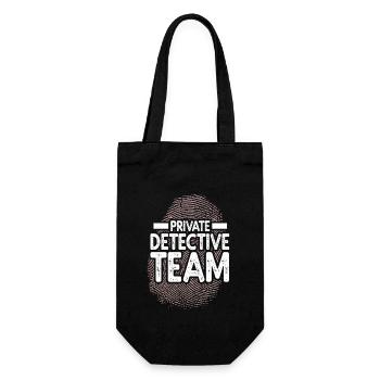 Steampunk Detective Team Detective - Gift Bag for Bottles - black - Front