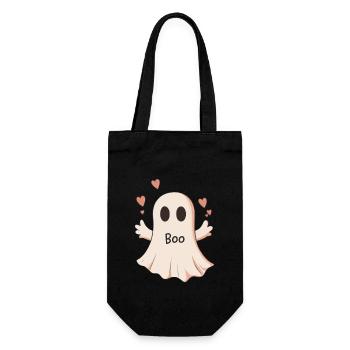 Cadeau d’Halloween Femmes Hommes Enfants Décoration - Sac à bouteille - noir - Devant