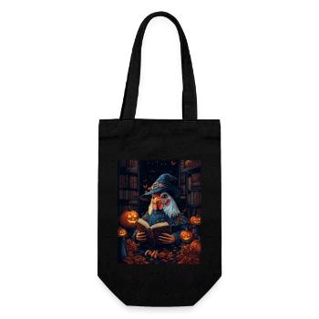 Cadeau d’Halloween Femmes Coq Hommes Enfants Décoration - Sac à bouteille - noir - Devant