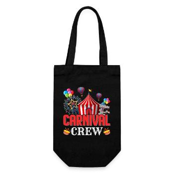 Carnival Circus - Gift Bag for Bottles - black - Front