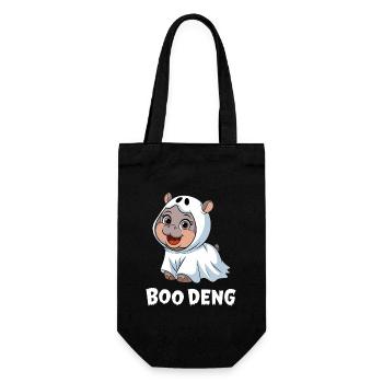 Boo Deng Mignon Hippopotame Costume Fun - Sac à bouteille - noir - Devant