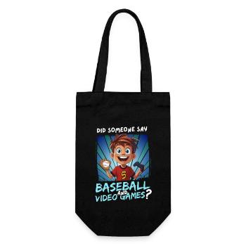 5e anniversaire de baseball et de jeux pour les enfants de 5 ans - Sac à bouteille - noir - Devant
