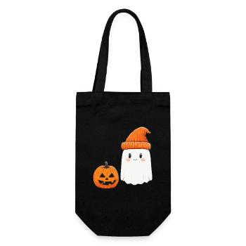 Halloween Geschenk Frauen Geist Männer Kinder Deko - Sac à bouteille - noir - Devant