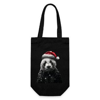 Panda - Sac à bouteille - noir - Devant
