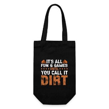 Bodenwissenschaftler Soil Science - Geschenkbeutel für Flaschen - Schwarz - Vorne