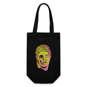 Antiker Gott Griechische Demeter-Mythologie - Geschenkbeutel für Flaschen - Schwarz - Vorne