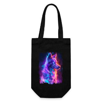 Chien - Sac à bouteille - noir - Devant