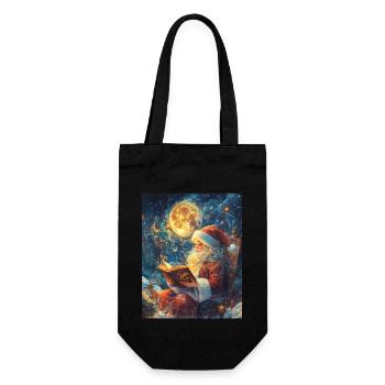 Père Noël Femmes Hommes Enfants Noël - Sac à bouteille - noir - Devant