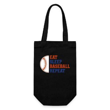 Baseball Sport Baseballspieler Pitcher Catcher USA - Geschenkbeutel für Flaschen - Schwarz - Vorne