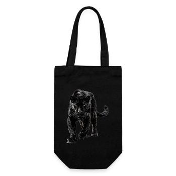 Panthers Panther - Geschenkbeutel für Flaschen - Schwarz - Vorne