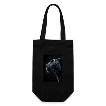 Panthers Panther - Geschenkbeutel für Flaschen - Schwarz - Vorne