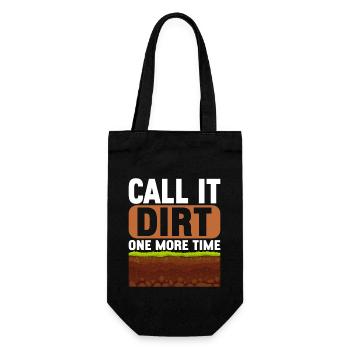 Bodenwissenschaftler Soil Science - Geschenkbeutel für Flaschen - Schwarz - Vorne
