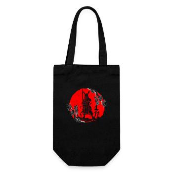 Kanji Japon Katana Épée Ninja Samouraï - Sac à bouteille - noir - Devant