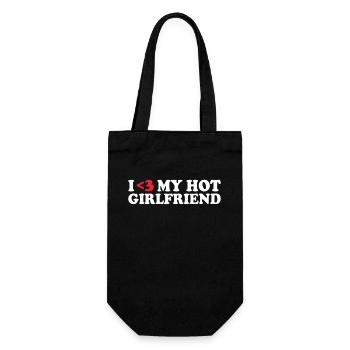 Petite amie Petite amie Relation Couple Amour Couple - Sac à bouteille - noir - Devant