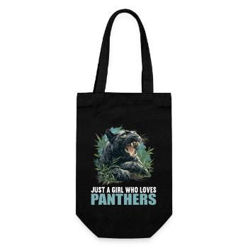 Panthers Panther - Geschenkbeutel für Flaschen - Schwarz - Vorne