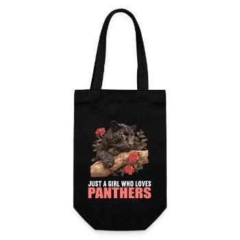 Panthers Panther - Geschenkbeutel für Flaschen - Schwarz - Vorne