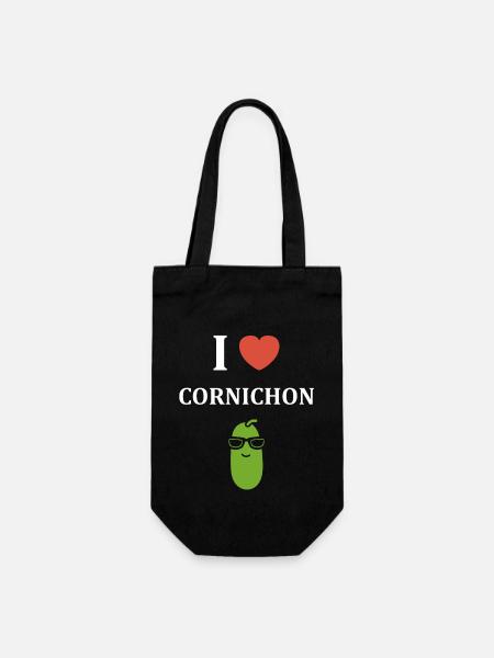 cornichon - Sac à bouteille - noir
