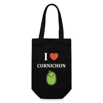 cornichon - Sac à bouteille - noir - Devant
