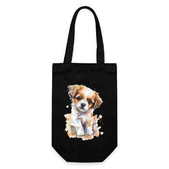 Chien - Sac à bouteille - noir - Devant