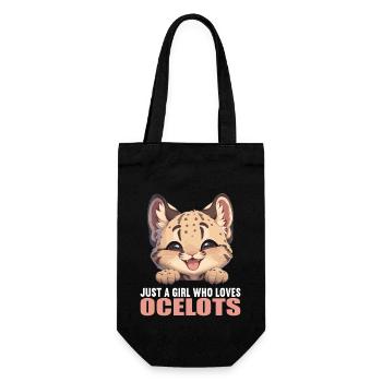 Ocelots Ocelot - Gift Bag for Bottles - black - Front