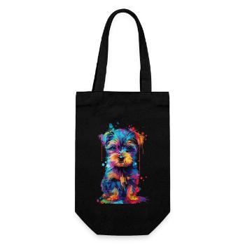 Chien - Sac à bouteille - noir - Devant