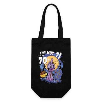 Zombie Finger 71e anniversaire - Spooky Fun pour - Sac à bouteille - noir - Devant