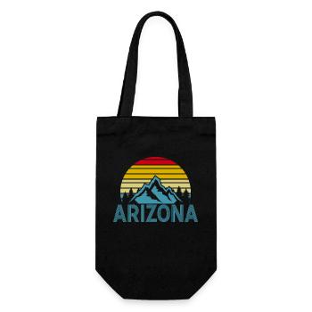 Arizona State Sedona Phoenix Grand Canyon AZ - Geschenkbeutel für Flaschen - Schwarz - Vorne