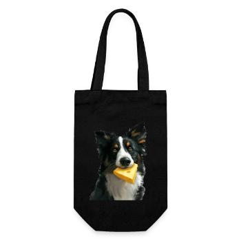 Chien - Sac à bouteille - noir - Devant
