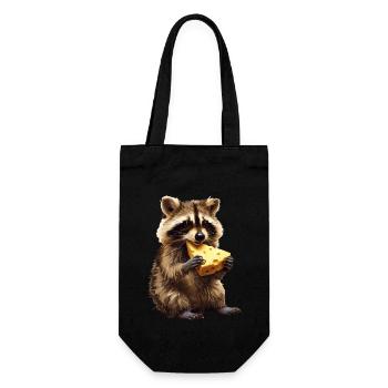 Raton laveur - Sac à bouteille - noir - Devant
