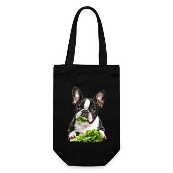 Chien - Sac à bouteille - noir - Devant