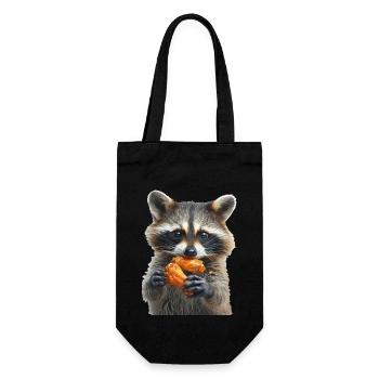Raton laveur - Sac à bouteille - noir - Devant