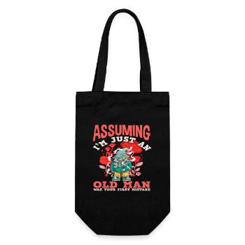 Supposons que je ne sois qu’un vieil homme qui était le tien - Sac à bouteille - noir - Devant