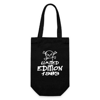 Limited Edition 1983 Geburtstag 1983 Geboren - Geschenkbeutel für Flaschen - Schwarz - Vorne