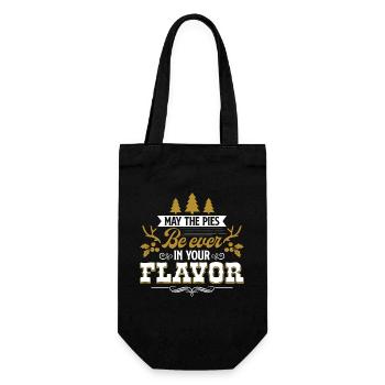 Christmas Baker May The Pies Be Eve In Your Flavor - Gift Bag for Bottles - black - Front