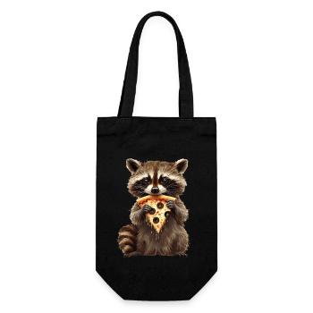 Raton laveur - Sac à bouteille - noir - Devant