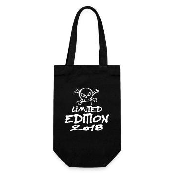 Limited Edition 2018 Geburtstag 2018 Geboren - Geschenkbeutel für Flaschen - Schwarz - Vorne