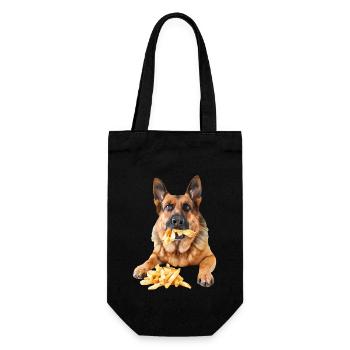 Berger allemand - Sac à bouteille - noir - Devant