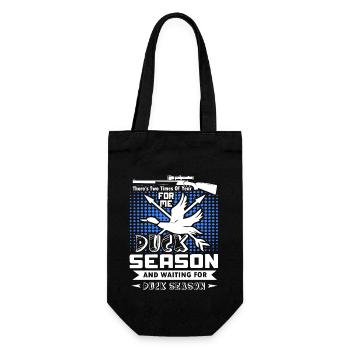 Duck Hunting Duck Season - Gift Bag for Bottles - black - Front