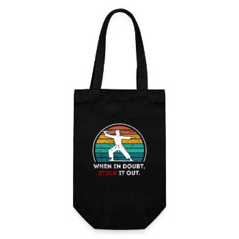 Arnis Eskrima Kali Filipino FMA Stick - Sac à bouteille - noir - Devant