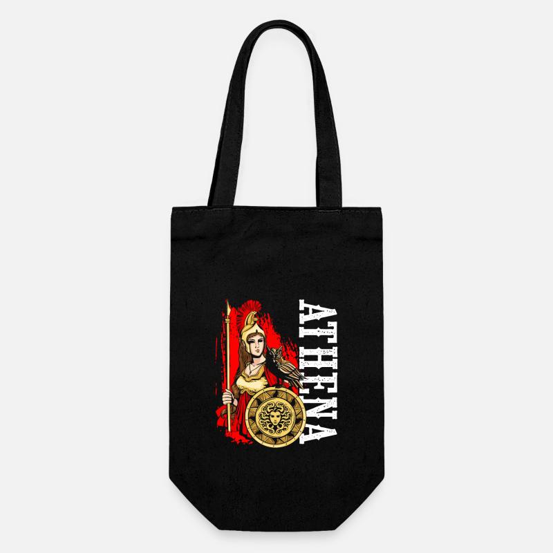 Athéna Déesse Mythologie grecque - Sac à bouteille - noir