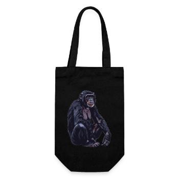 Bonobos Bonobo - Gift Bag for Bottles - black - Front