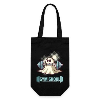 Gym Ghoul Drôle Halloween Fitness Motif - Sac à bouteille - noir - Devant