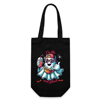 I'm the Cool Ghoul Ghost Friends - Gift Bag for Bottles - black - Front