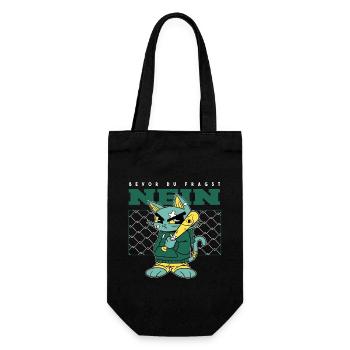 Avant que vous ne demandiez, NON ! - Dire clairement - Sac à bouteille - noir - Devant