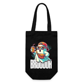 Ghost Broth Instead Of Boo Stylish - Gift Bag for Bottles - black - Front