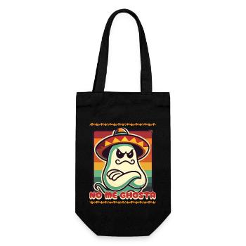Funny Mexican Ghost No Me Ghosta - Gift Bag for Bottles - black - Front