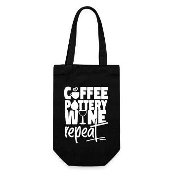 Poterie Céramique Artiste Café - Sac à bouteille - noir - Devant