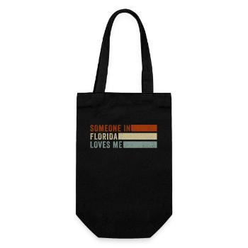 Someone In Florida Loves Me - Gift Bag for Bottles - black - Front