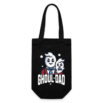 Ghoul Dad for Halloween Fans - Gift Bag for Bottles - black - Front