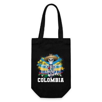 Colombie Colombie Medellín Vacances Bogota Cali - Sac à bouteille - noir - Devant